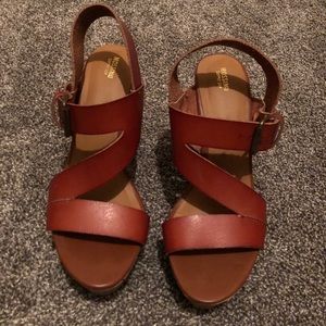 Brown Mossimo Wedges